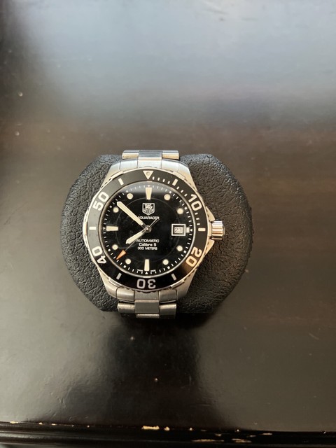 TAG Heuer Aquaracer Men's Black Watch - WAN2110.BA0822 | Acquisti Online su  eBay