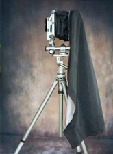 Ultra-Light Dark Cloth Focusing Hood 4X5 Large Format Double-Sided 100cm