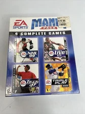 EA Sports MANIA PACK SEALED BOX NHL 99, NBA Live 99, TIGER WOODS 99, TRIPLE PLAY