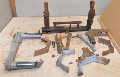 Stanley miter box & more parts stand arms collectible vintage woodworking tool