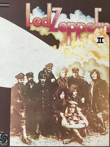 Led Zeppelin LED ZEPPELIN II 1969 vinyl LP TERRE HAUTE PRESSING+bonus CD TESTED