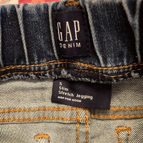 Gap Kids Medium Dark Wash Slim Stretch Jeans Jegging - Girls 5 Slim- EUC! - Picture 4 of 7