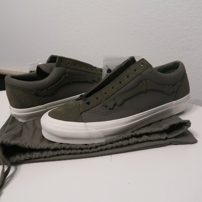 BLENDS X VANS VAULT OG STYLE 36 LX GREEN MAGIC TAPE 8.5 old school black white
