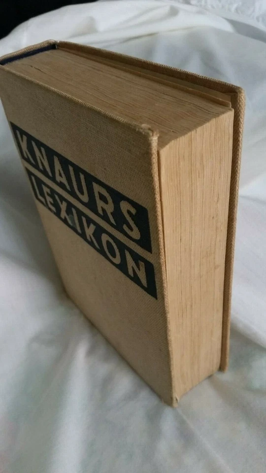 German "Knaurs Lexikon A - Z" Droemersche Verlagsanstalt Th. Knaur Nachf. 1957 - Image 3 of 4