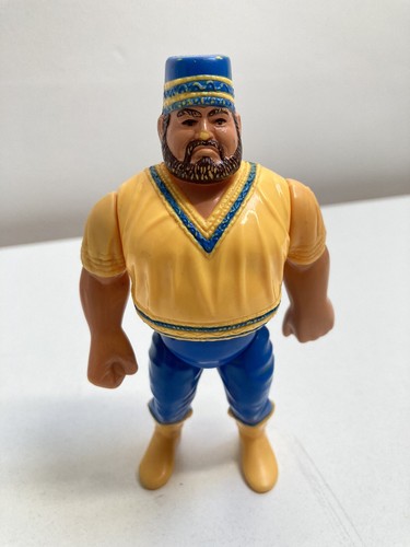 WWF WWE Hasbro Akeem Wrestling Figure Series 1  19...
