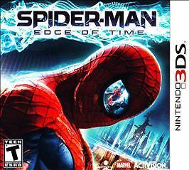 Nintendo 3DS Spider-Man: Edge of Time Rating T-Teen Video Games