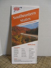 AAA Southeastern States - North American Regional Series - Road Map - 2008