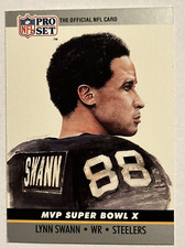 Lynn Swann (#10) - Pittsburgh Steelers - MVP Collectible - NFL Pro Set