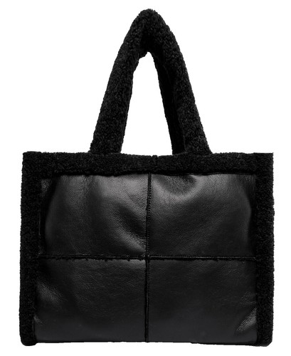 Vintage Black Faux Fur Western Style Shoulder Bag | eBay