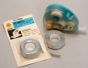 Vintage Herma / Hermafix Dispenser-Scrap Booking or Photo Tool Double stick tape