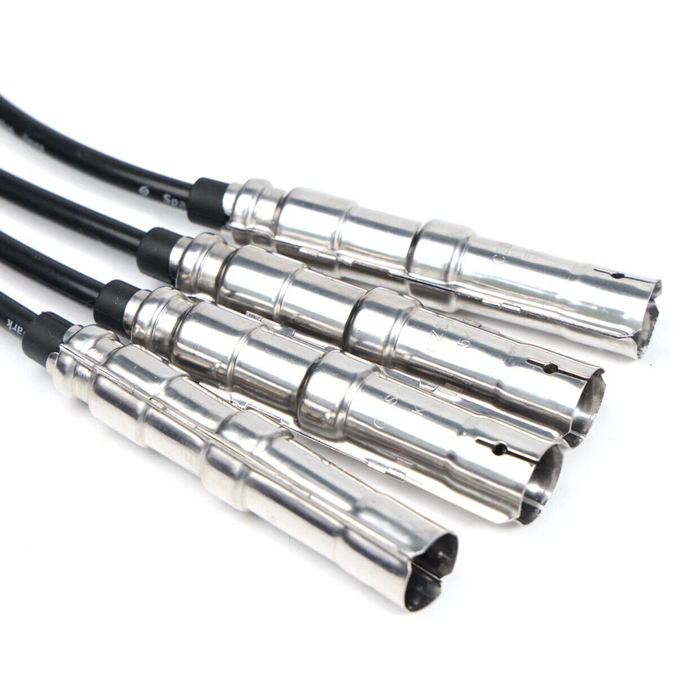 Cable de encendido 4 piezas 06A905430 cables de bujía para Volkswagen Jetta Passat nuevo Foto 3 de 4