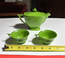 Vintage Eagle Teapot  Cups Plastic Toys Tea Set Eagle 3039