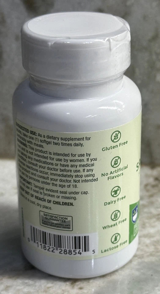 50 Softgels 160mg Standardized SAW PALMETTO HolisticHealth Products - Изображение 4 из 4