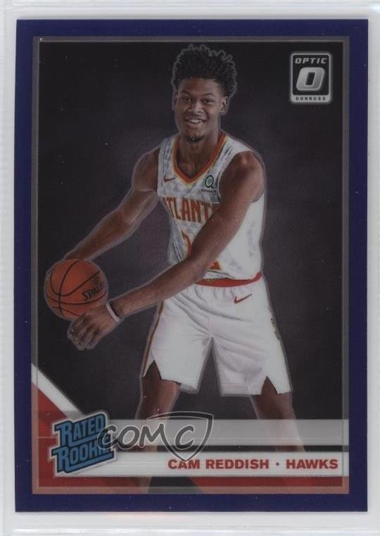 2019-20 Panini Donruss Optic Rated Rookie Purple Prizm Cam Reddish #170 01wi