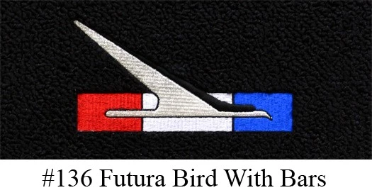 1963 - 1966 年福特猎鹰脚垫 - 4 件 - 环形 — 第 3/4 张图片