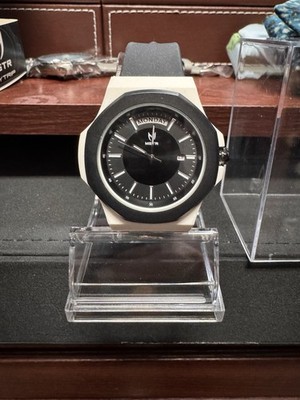 MSTR DT003 Watch black white day Date