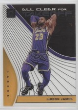 2019-20 Panini Clearly Donruss All Clear For Takeoff LeBron James #2 09ai