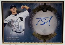 Tarik Skubal 2020 Bowman Trancendent Gold Framed Prospect Rookie Auto /25 HOT
