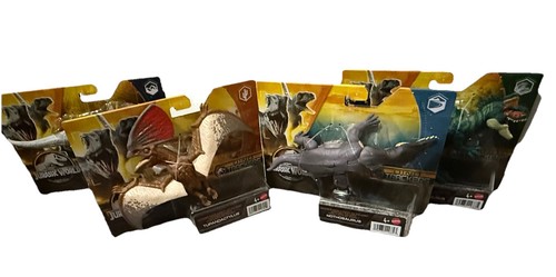 MATTEL✨JURASSIC WORLD DINO TRACKERS DANGER PACK NOTHOSAURUS XUANHANOSAURUS SET 4 - Picture 1 of 12