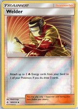 Welder Reverse Holo Uncommon SM - Unbroken Bonds 189/214 LP on eBay