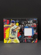 2022 Panini Diamond Kings Jon Heasley Rookie Expression Patch #RE-JH Royals