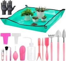 25Pcs Mini Garden Hand Transplanting Succulent Tools Set, 39.4" Thickened