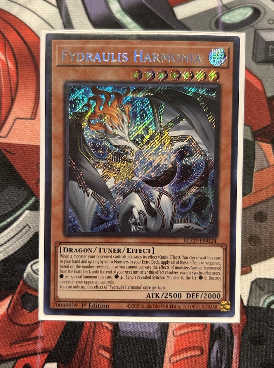 Fydraulis Harmonia BLZD-EN024 Blazing Dominion 1st Edition