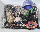 HUGE 8 Pound Lot Vintage To Now Multicolor Costume Craft/junk Jewelry Lot