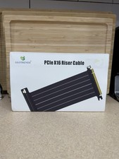PCIe 4.0 X16 GPU Riser Cable 16X Flexible Cable High Speed Extension Port Ada  