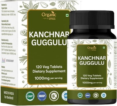 Kanchnar Guggulu for Detox and Lymphatic Health Ayurvedic Formulation - 120ct.