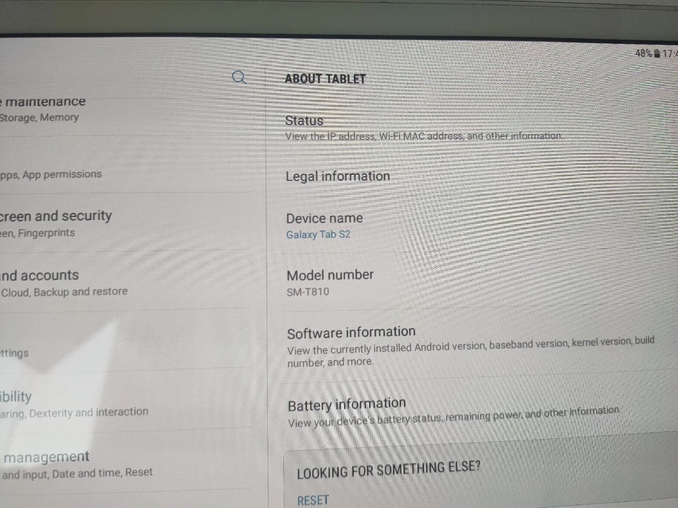 Samsung Galaxy Tab S2 8.0 SM-T710 Wi-Fi Black Android Tablet Grade B, photo 2 of 4