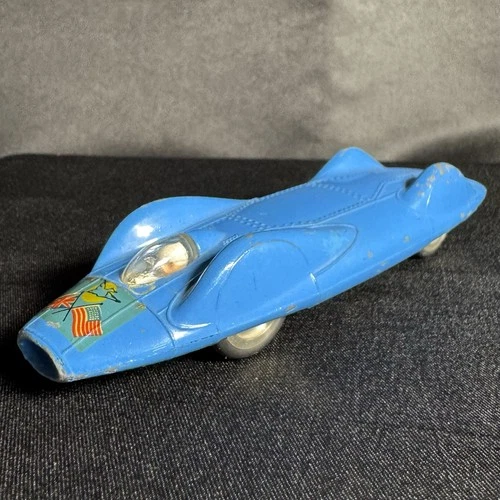 Vintage 1960 Corgi Toys No.153 Diecast Blue Proteus Campbell Bluebird Speed Car