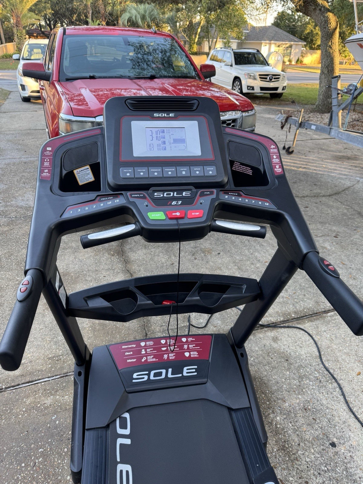 Sole F63 Home Treadmill. Used Condition-A Beast!!