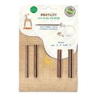 Knitting Pins: Circular: Interchangeable: 4 Pairs: Jute Case: 14cm x Assorted