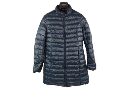 THE LOVE BRAND DAUNENJACKE DAMEN S ECHTE GÄNSEDAUNEN BLAU ELEGANT