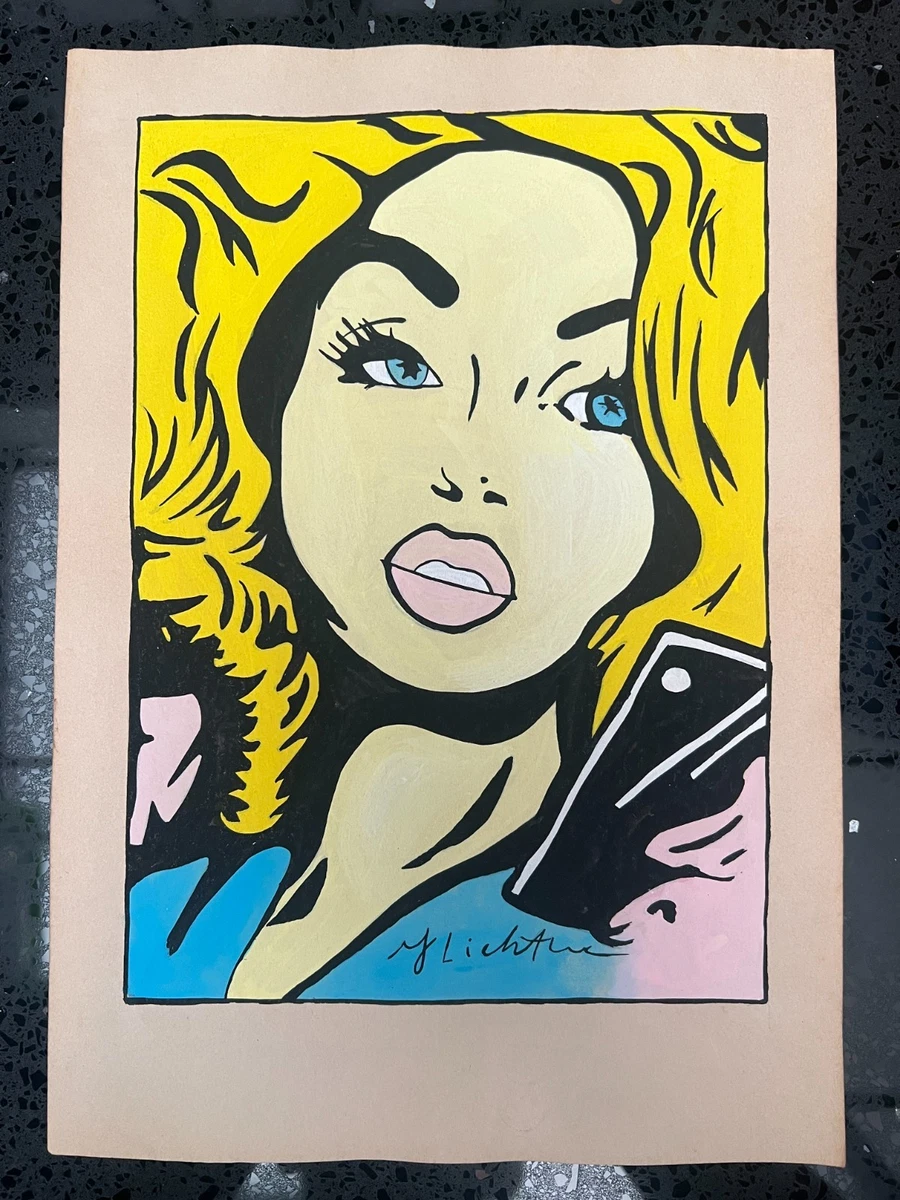Roy Lichtenstein Art Pop Art Drawings for sale | eBay