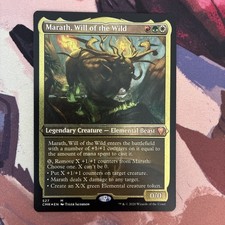 Marath, Will of the Wild Etched Foil - Commander Legends - Magic MTG