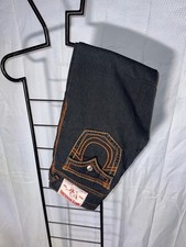 True Religion Men's Rare Vintage Rick Super T Double Stitched 40 x 34 USA Made