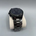 NUOVO OROLOGIO CRONOGRAFO MICHAEL KORS REAGAN TONO CANNA DI FUCILE QUADRANTE BLU SCURO MK5994