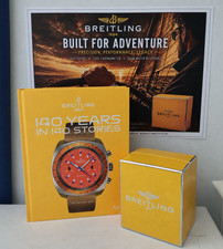 BREITLING COLT A17350 AUTOMATIC COSC FULL SET. 140 YEARS HARDBACK & ARTWORK