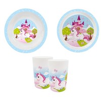 4-Tlg. Unicorn Einhorn Pferd Party Set FüR Kindergeburtstag