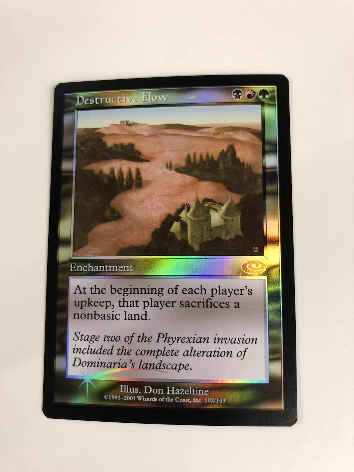 Destructive Flow Planeshift Foil