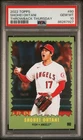 2022 TOPPS SHOHEI OHTANI THROWBACK THURSDAY SP ANGELS #80 - PSA 10 🔥