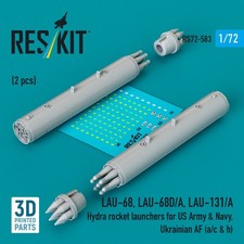 1/72 Reskit RS72-0583 LAU-68,LAU-68D/A,LAU-13...