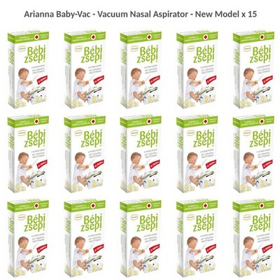 Arianna Baby Vac  Staubsauger Nasensauger für Babys Kleinkinder Neues Modell x15