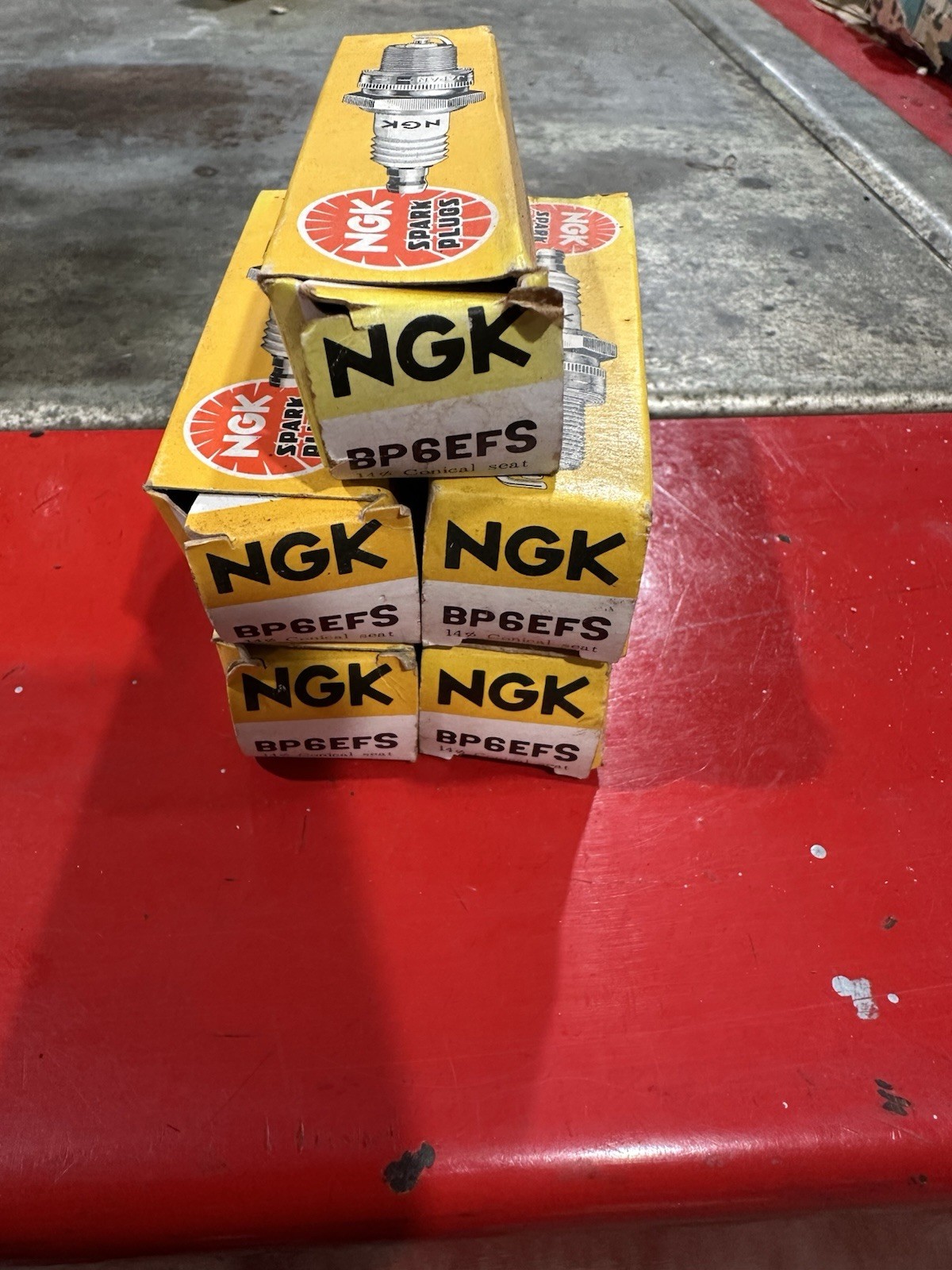 NGK BP6EFS Spark Plug NOS Qty 5