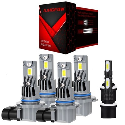 For Chevy Corvette 1997-2004 LED Headlight Fog Light Bulb Combo Conversion Kit