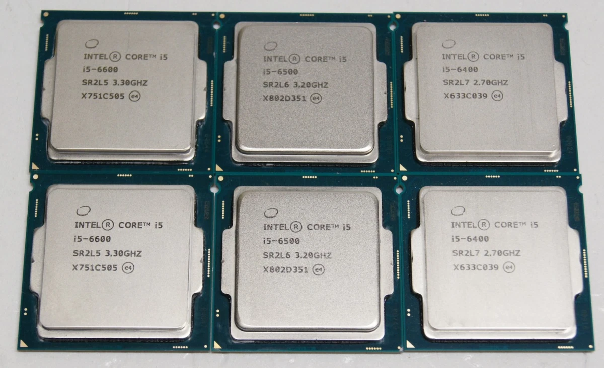 Intel Core i5-6600 Processor Model Computer Processors (CPUs) for
