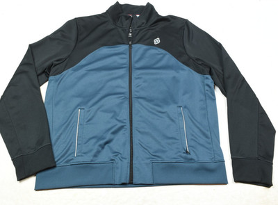 FourLaps x Peloton Track Jacket Mens XL Blue Black Long Sleeve Full-Zip Active