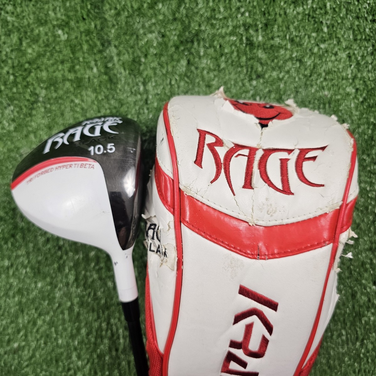 Krank Rage Black Driver 10.5° Aldila Authority Stiff Flex Graphite